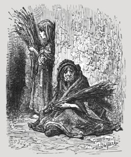 'Lavender Girl', 1872.  Creator: Gustave Doré.
