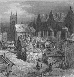 'The Devils Acre - Westminster', 1872.  Creator: Gustave Doré.