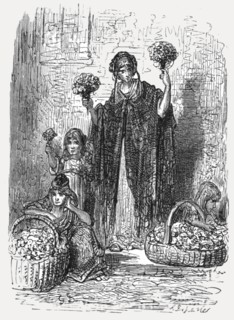 ''Flower Girls', 1872.  Creator: Gustave Doré.