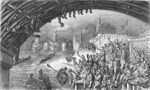 'Barnes Bridge', 1872.   Creator: Gustave Doré.