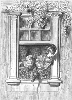 'A Balcony Scene', 1872.  Creator: Gustave Doré.