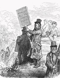 'Bible Hawker', 1872.  Creator: Gustave Doré.