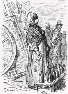 'Refreshments by the Way', 1872.  Creator: Gustave Doré.