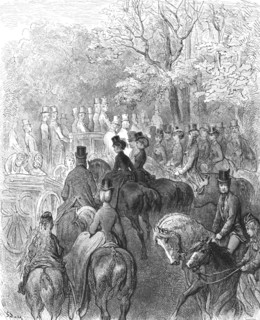 'Afternoon in the Park', 1872.  Creator: Gustave Doré.