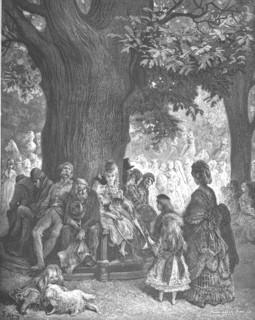 'The Great Tree - Kensington Gardens', 1872.  Creator: Gustave Doré.