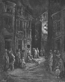 'Bluegate Fields', 1872.  Creator: Gustave Doré.