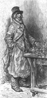 'Hardware Dealer - New Cut Market', 1872.  Creator: Gustave Doré.