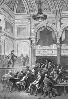 'At Evans's', 1872.  Creator: Gustave Doré.