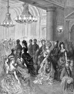 'A Ball at the Mansion House', 1872.  Creator: Gustave Doré.