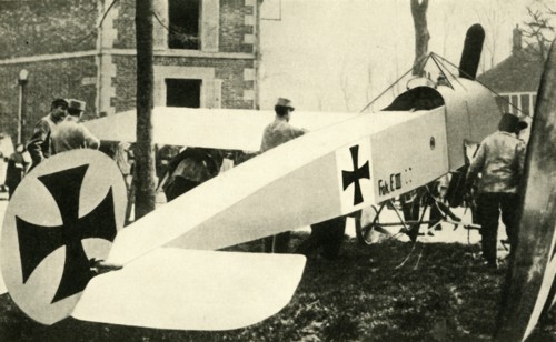 Captured German Fokker plane, First World War, 1915-1916, (c1920). Creator: Unknown.