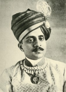 'The Maharajah of Mysore', c1905, (c1920). Creator: Vandyk.