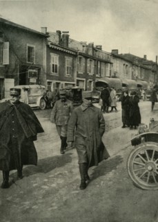 General Joffre and General Pétain, Verdun, northern France, First World War, 1916, (c1920). Creator: Unknown.