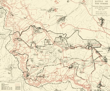 'Battle of the Somme', First World War, July 1916, (c1920). Creator: Unknown.