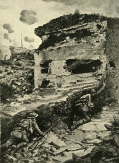 'The Enemy's New Defence System in 1917...', (c1920). Creator: Unknown.