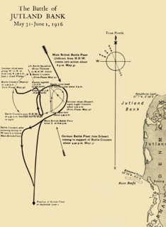 'The Battle of Jutland Bank, May 31-June 1, 1916', (c1920). Creator: Unknown.