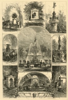'Fountains in Philadelphia', 1874.  Creator: W. Roberts.