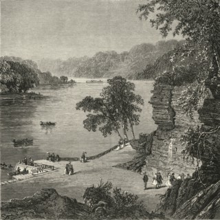 'Rockland Landing, on the Schuylkill', 1874.  Creator: John Filmer.
