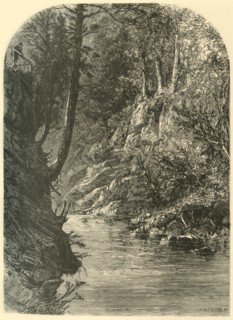 'Wissahickon, near Paper-Mill Bridge', 1874.  Creator: John Filmer.