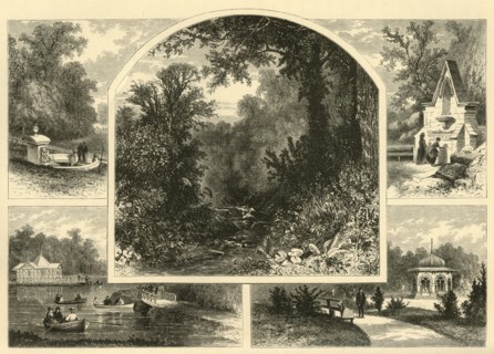 'Scenes in Druid Hill Park', 1874.  Creator: James H. Richardson.