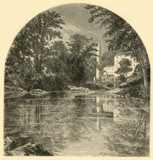 'Mill on Jones's Falls', 1874. Creator: John Filmer.