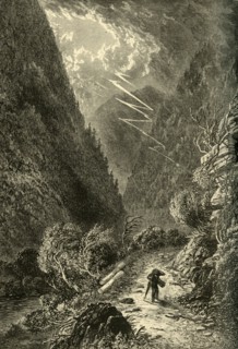 'Sinking Run, Above Tyrone', 1874.  Creator: Frederick William Quartley.
