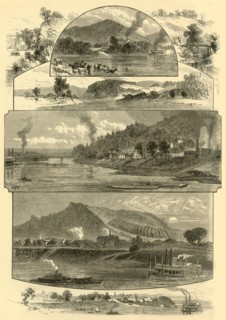 'Scenes on the Ohio, Above and Below Cincinnati', 1874.  Creator: John Filmer.