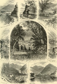 'Scenes on the Susquehanna', 1874. Creator: W.H. Morse.