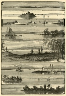 'Lake Champlain, from Plattsburg to St. Albans', 1874.  Creator: William James Palmer.