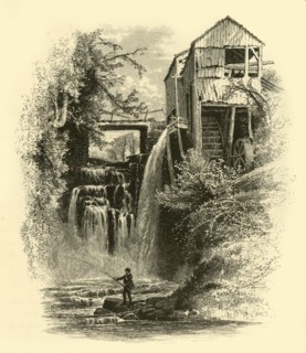 'Old Mill, Sage's Ravine', 1874.  Creator: John J. Harley.
