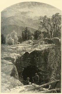 'Natural Bridge, North Adams', 1874. Creator: W.H. Morse.