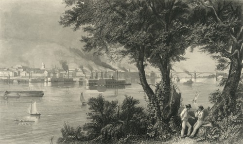 'City of St. Louis', 1874.  Creator: Robert Hinshelwood.