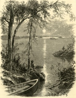 'Entrance to Thousand Islands', 1874.  Creator: John J. Harley.
