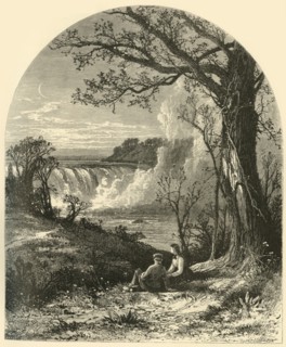 'Cohoes Falls', 1874.  Creator: John Karst.
