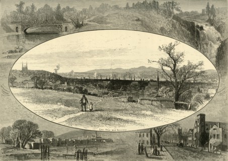 'Troy and Vicinity', 1874. Creator: John Douglas Woodward.
