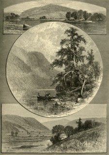 'The Upper Delaware', 1874.  Creator: W.H. Morse.