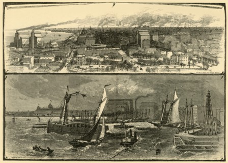 'Chicago', 1874.  Creator: Unknown.