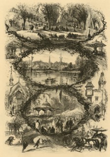 'Scenes in Central Park', 1874.  Creator: Unknown.
