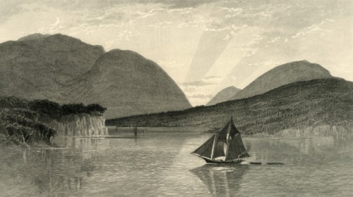 'Mount Desert, Coast of Maine', 1872.  Creator: Robert Hinshelwood.
