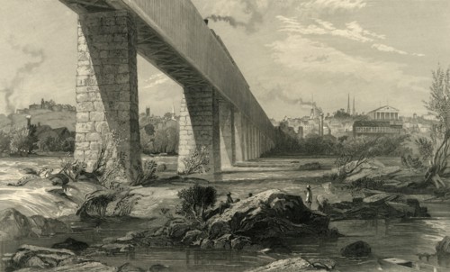 'Richmond from the James', 1872.  Creator: Robert Hinshelwood.