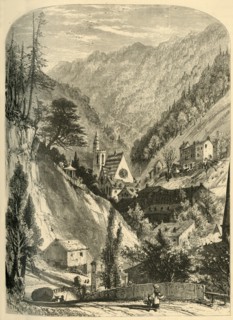 'Machu Chunk, from Foot of Mount Pisgah', 1872.  Creator: Harry Fenn.