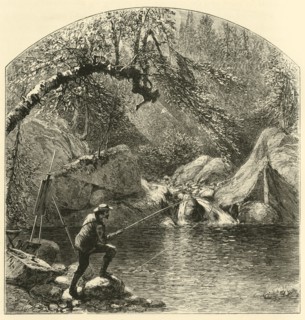 'Emerald Pool, Peabody-River Glen', 1872.  Creator: Harry Fenn.