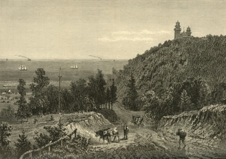'Beacon Hill, Neversink Highlands', 1872.  Creator: John Filmer.