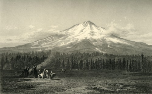 'Mount Shasta', 1872.  Creator: Edward Paxman Brandard.