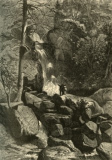 'Purgatory Falls, Head-Waters of the Roanoke', 1872. Creator: John J. Harley.
