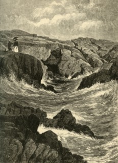 'The Spouting Cave', 1872.  Creator: W. J. Linton.