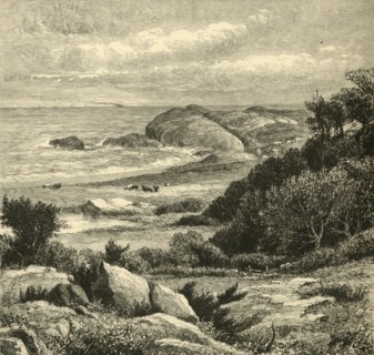 'Distant View of Purgatory', 1872. Creator: W. J. Linton.