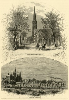 'Scenes in Providence', 1872.  Creator: William Hamilton Gibson.