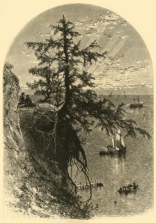 'Lake Erie, from Bluff, Mouth of Rocky River', 1872.  Creator: John J. Harley.