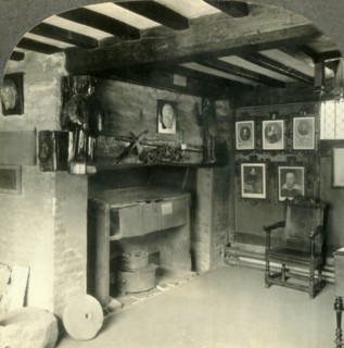 'Living Room in Shakespeare's House, Stratford-on-Avon, England.', c1930s. Creator: Unknown.