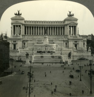 'Victor Emmanuel Monuments, Rome's Memorial to United Italy's First King and to Her Unknown Soldier' Creator: Unknown.